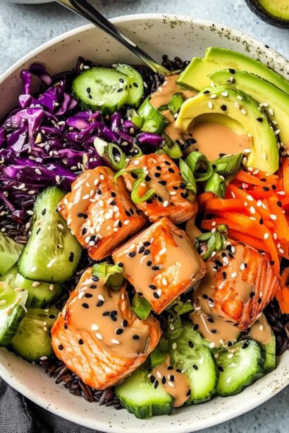 Irresistible Healthy Teriyaki Salmon Bowl