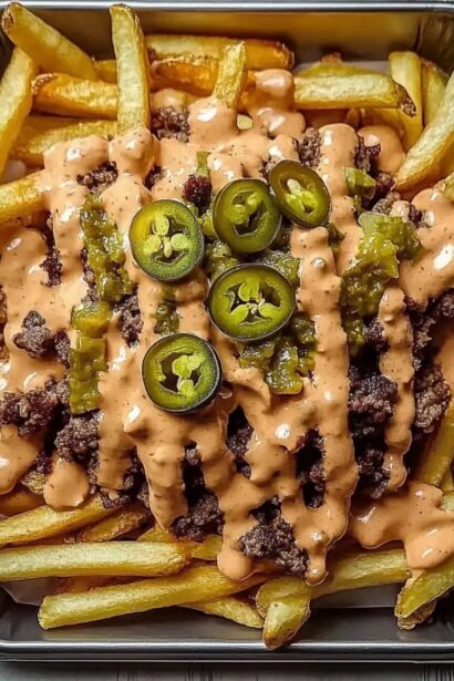 Irresistible Hearty Smash Burger Fries: Quick Comfort Food