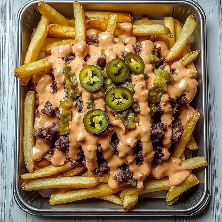 Irresistible Hearty Smash Burger Fries: Quick Comfort Food