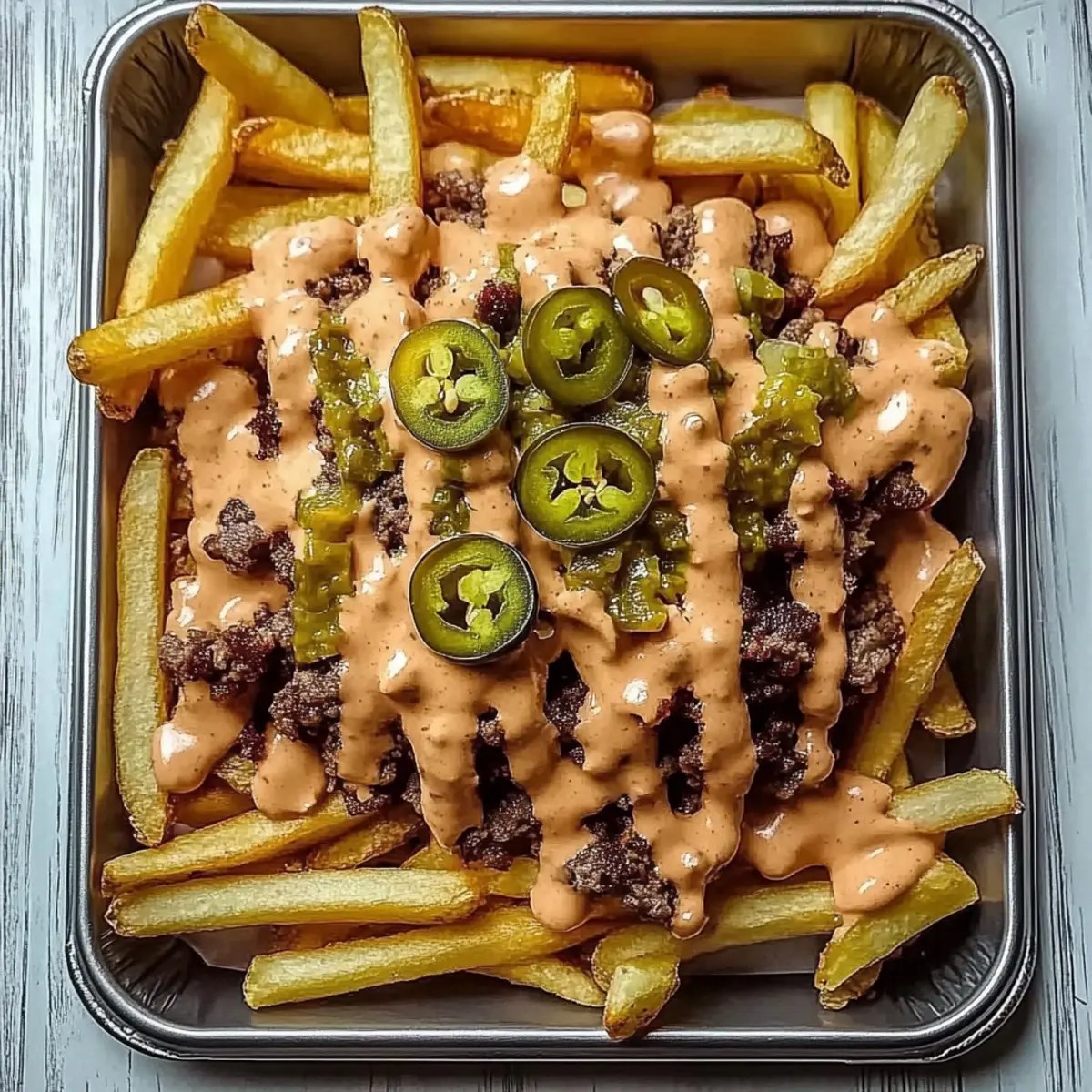 Irresistible Hearty Smash Burger Fries: Quick Comfort Food