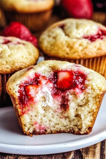 Irresistible Strawberry Cream Cheese Muffins for Brunch