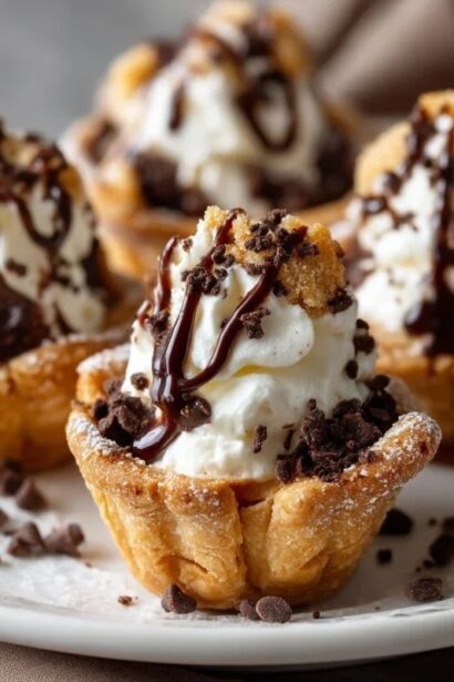 Mini Cannoli Cups- Easy Italian Dessert Recipe