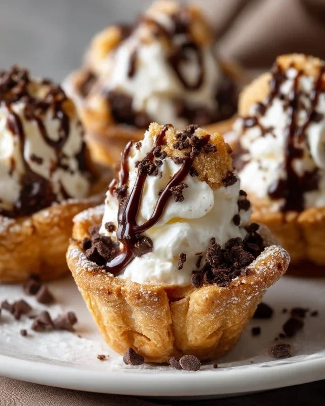 Mini Cannoli Cups- Easy Italian Dessert Recipe