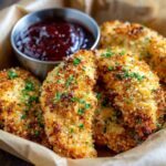 Oven-Baked Crispy Parmesan Chicken Tenders