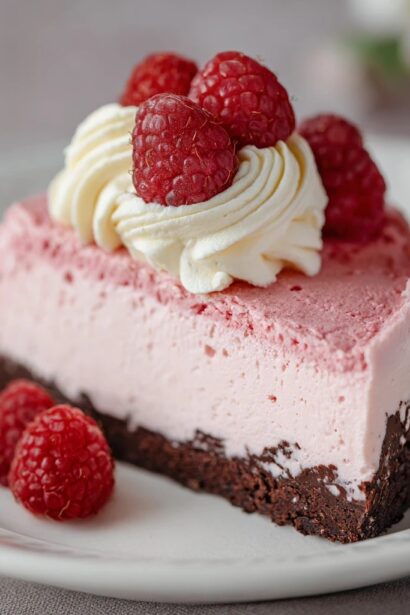 Pink Velvet Raspberry Cheesecake