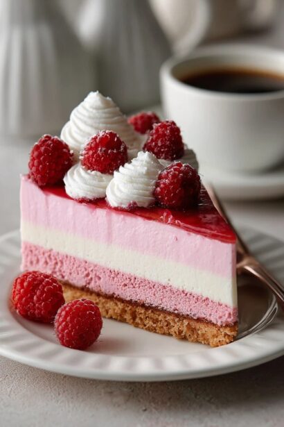 Pink Velvet Raspberry Cheesecake