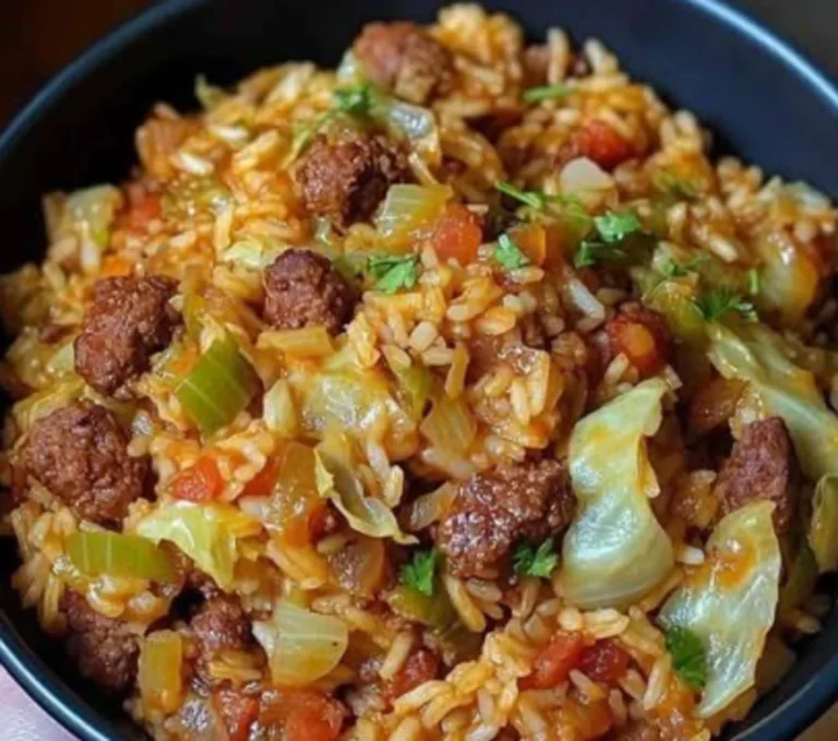 Cajun Cabbage Jambalaya