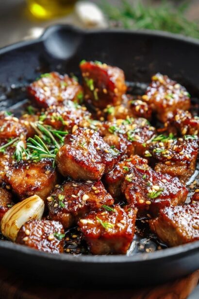 Savory Honey Garlic Glazed Pork