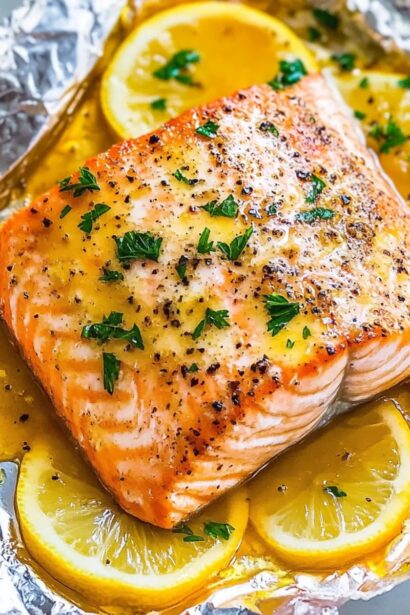 Sheet Pan Lemon Garlic Butter Salmon