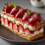 Strawberry Éclair Cake