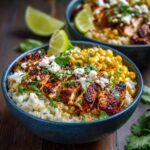 Street Corn Chicken & Rice Bowls