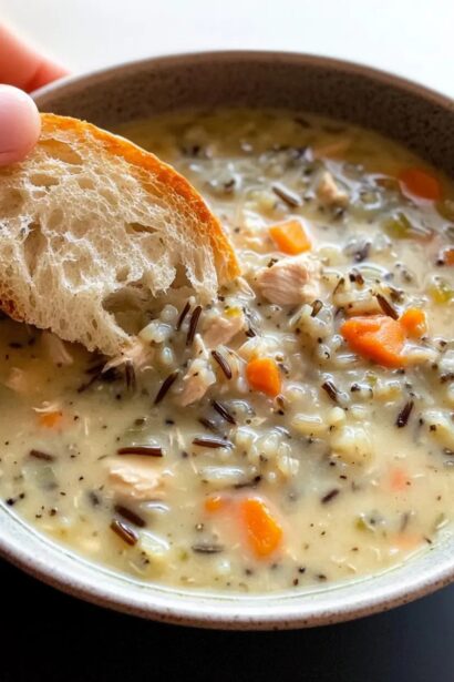 Ultimate Crockpot Chicken Wild Rice Soup