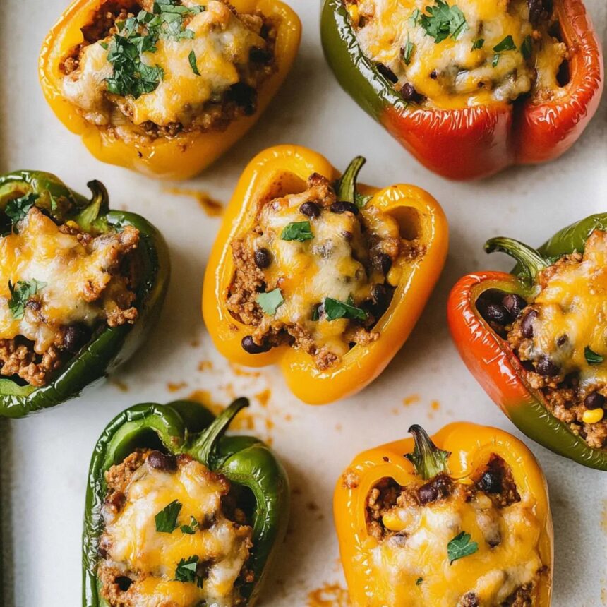 Ultimate Taco Stuffed Peppers: Easy & Delicious Recipe