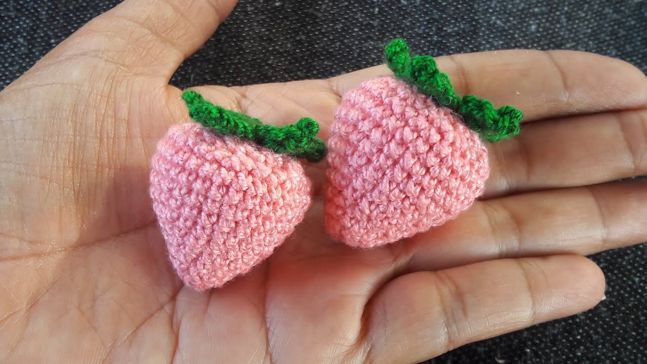 Cute Amigurumi Strawberry Crochet Pattern (Free & Easy)