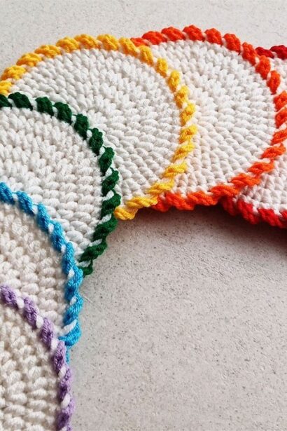 Easy Crochet Coaster Pattern: 10-Minute Flower Coasters