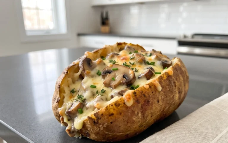 Ultimate Stuffed Baked Potatoes – Mushroom Lovers’ Dream