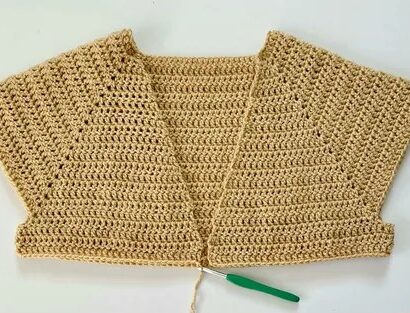 Free Crochet Cardigan Pattern for Beginners (Step-by-Step)