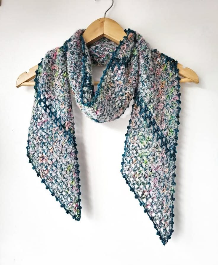 Textured Crochet Scarf Free Pattern (Unisex & Easy)