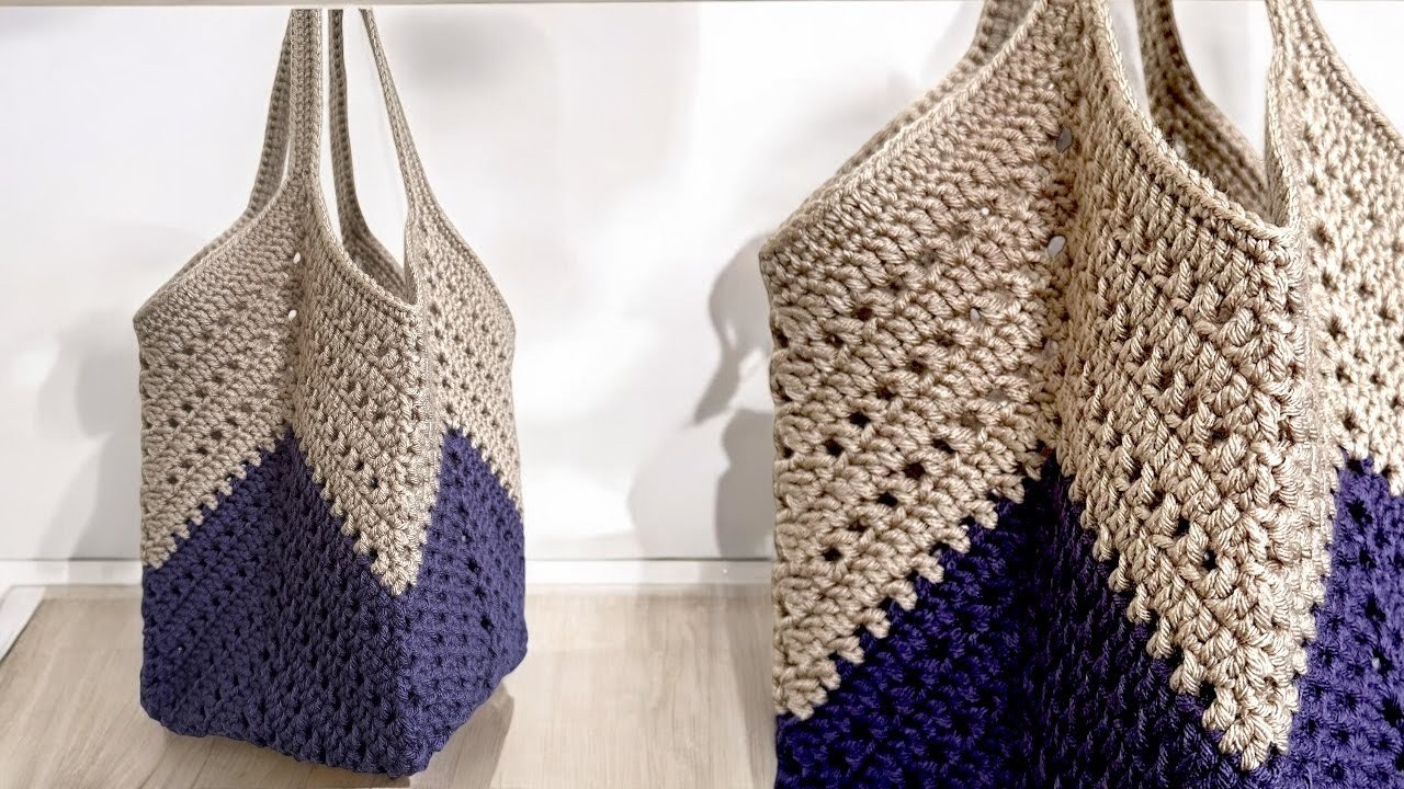The Ultimate Crochet Tote Bag Free Pattern (Sturdy & Stylish)