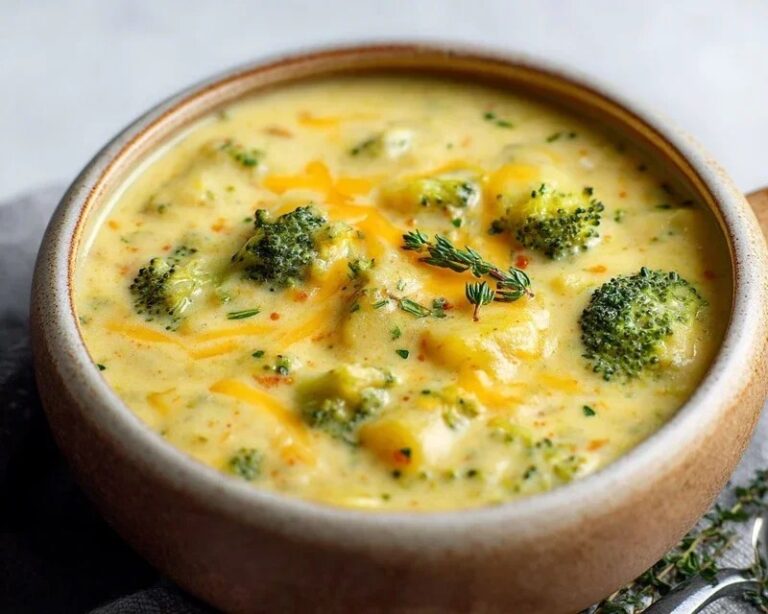 Broccoli Potato Cheese Soup