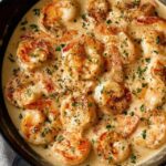 Creamy Garlic Shrimp Quick Easy Recipe