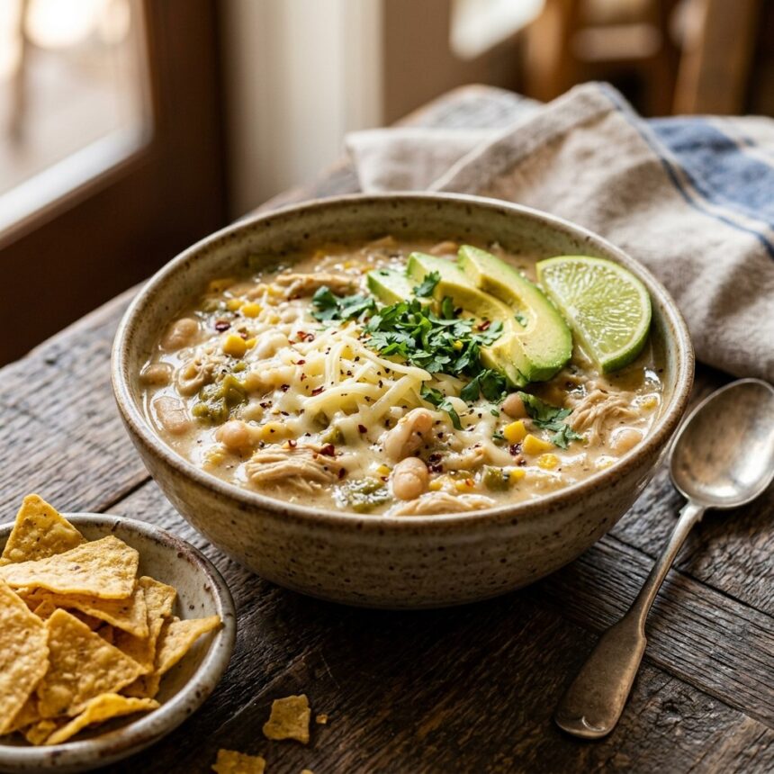 Creamy White Chicken Chili: The Ultimate Cozy Comfort Food