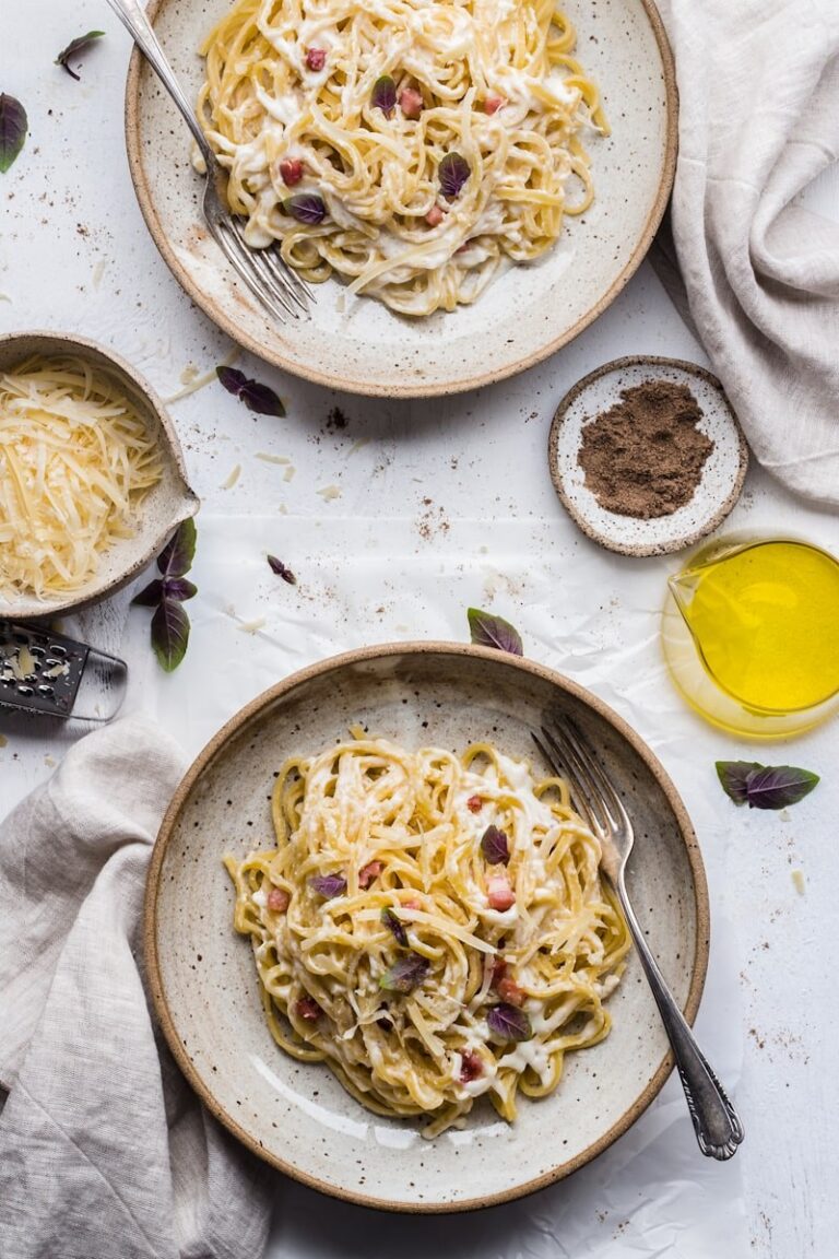 15-Minute Garlic Parmesan Noodles