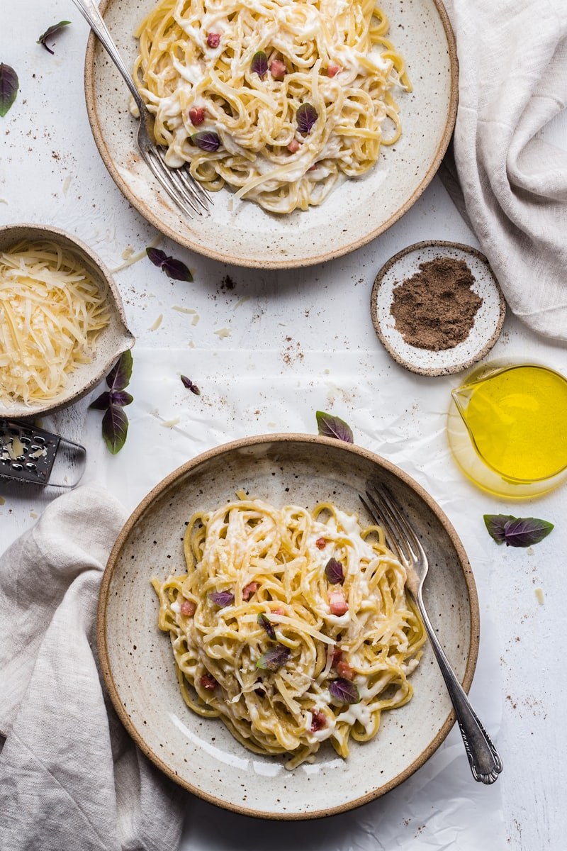 15-Minute Garlic Parmesan Noodles