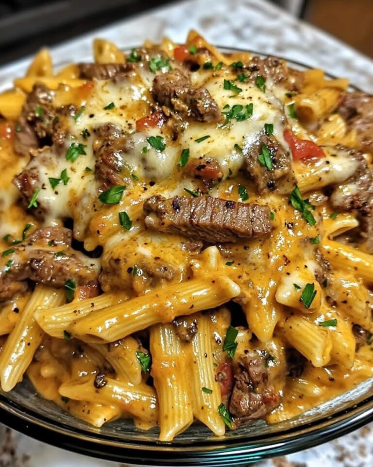 Creamy Steak Cajun Ranch Penne