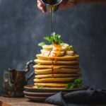 Banana Oat Blender Pancakes