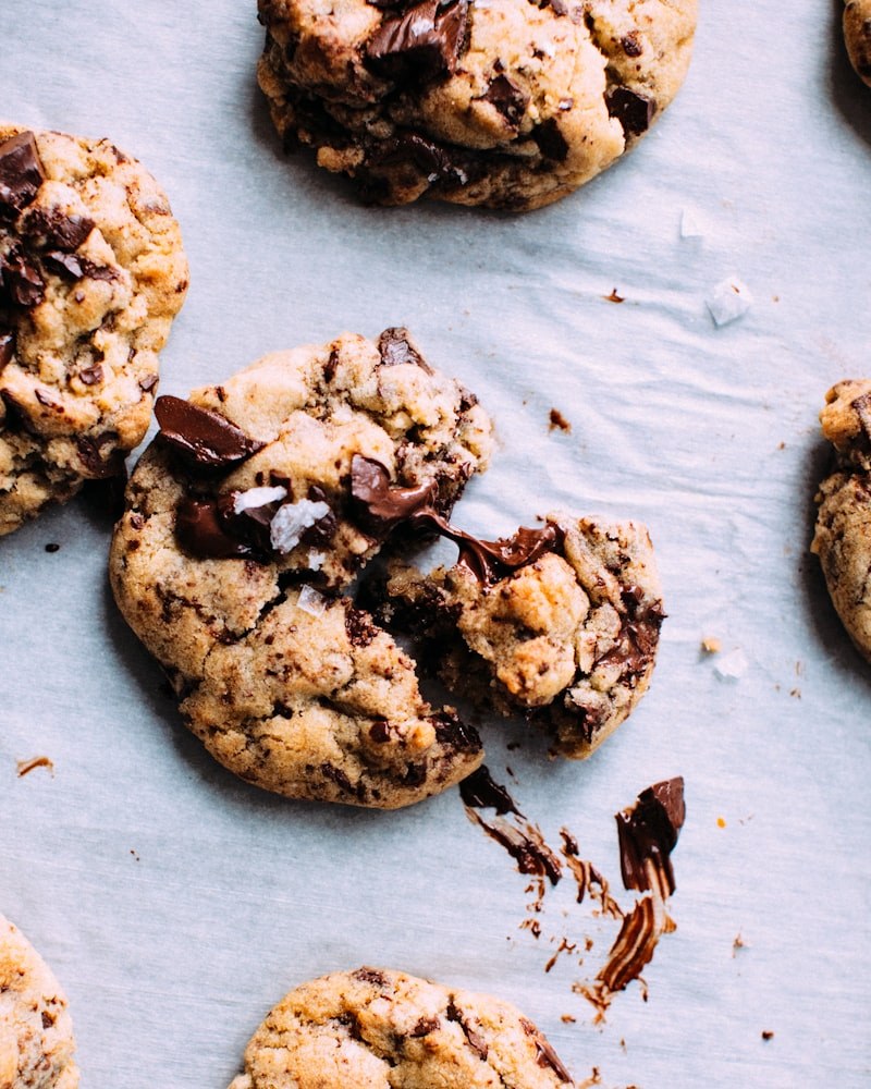 Chewy Chocolate Chip Oatmeal Cookies