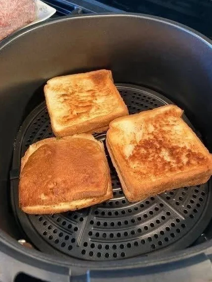 Air fryer toasted sandwiches