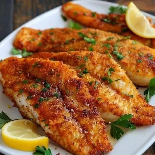 Smoky Paprika Fried Fish