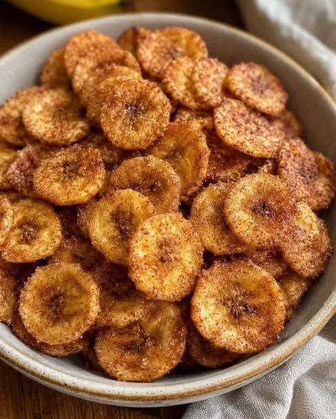 Air Fryer Banana Chips
