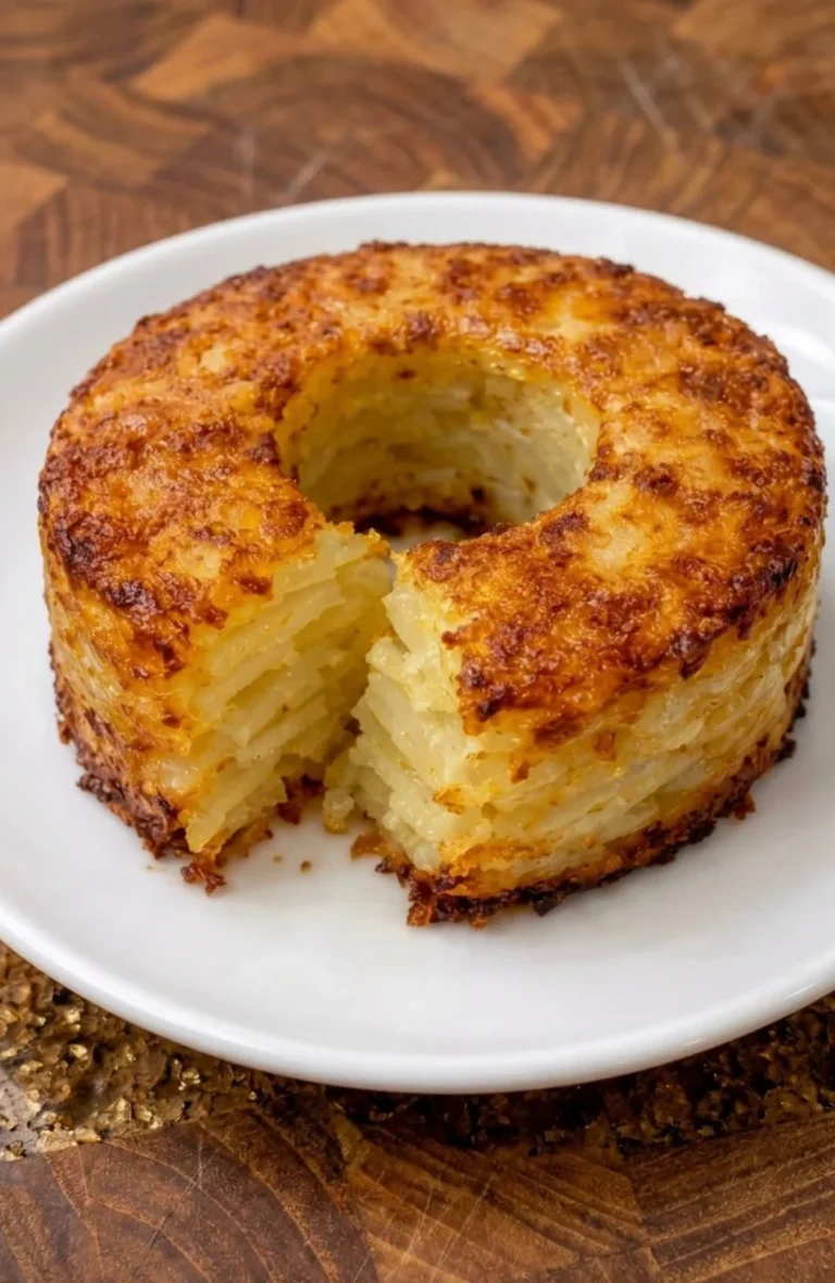 Oven Baked 3-Ingredient Potato Ring