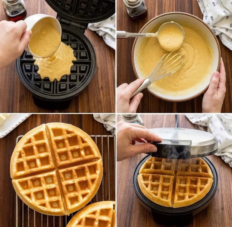 Classic Homemade Waffles