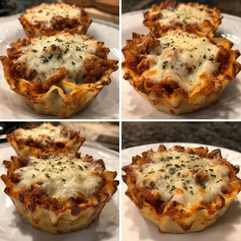 Lasagna Cups