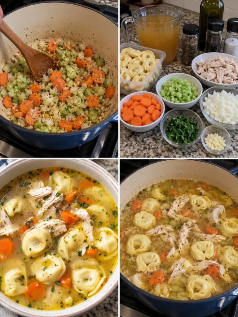 Chicken Tortellini Soup