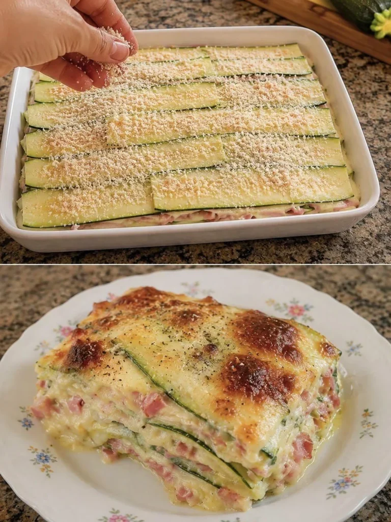 EASY ZUCCHINI PARMESAN