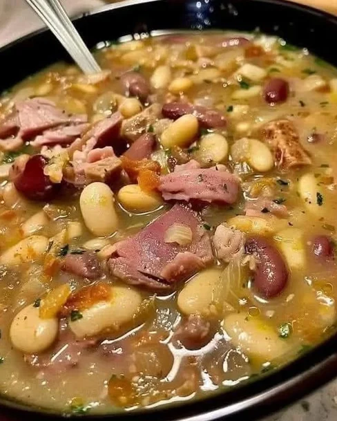 Classic White Beans and Ham Hock Soup