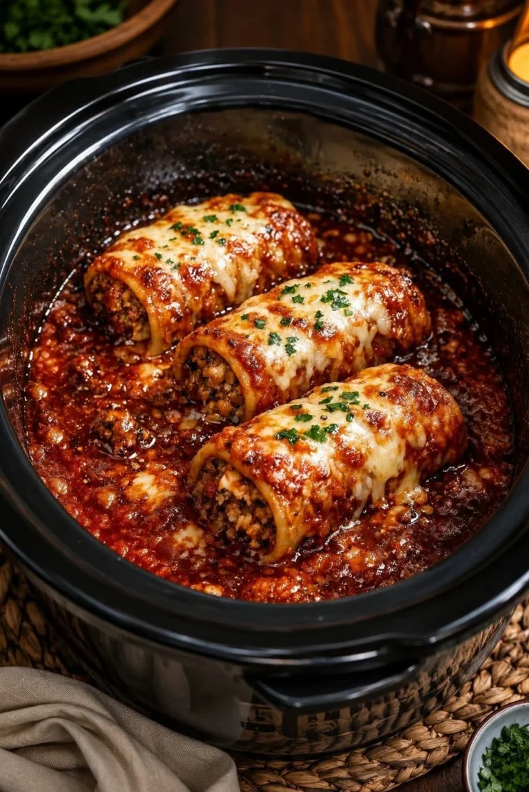 4-Ingredient Slow Cooker Chicken with Stuffing