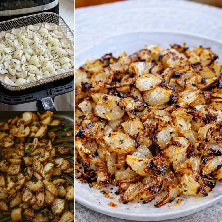 Easy Air Fryer Caramelized Onions for Low-Carb Meal Prep