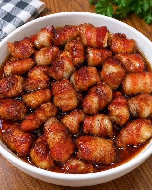 Bacon Chicken Bites