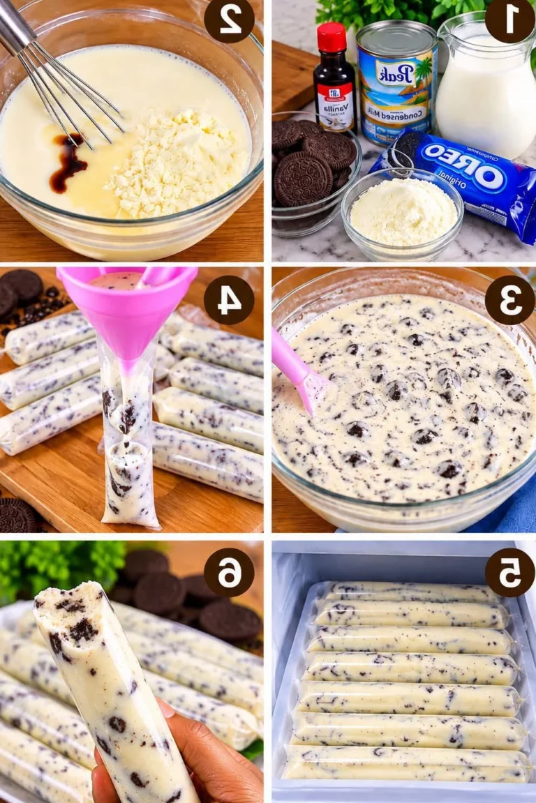 Cookies & Cream Ice Pops
