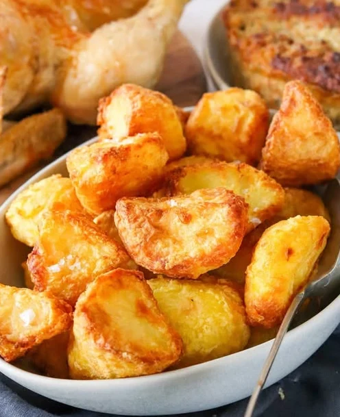 Air Fryer Roasted Baby Potatoes