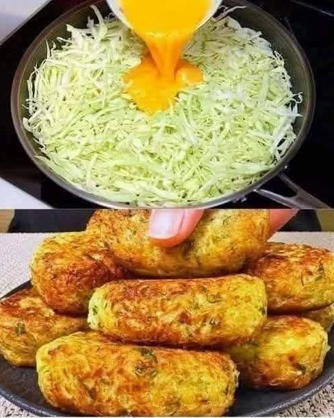 Yummy Cabbage Egg Fritters