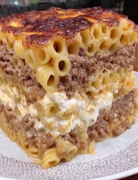 Authentic Pastitsio Greek Lasagna