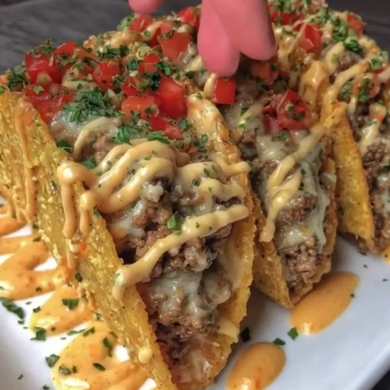 Loaded Taco Creamy Cheese Sauce