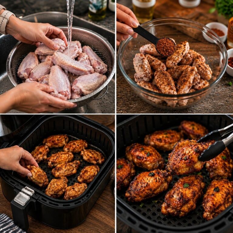air fryer crispy chicken wings