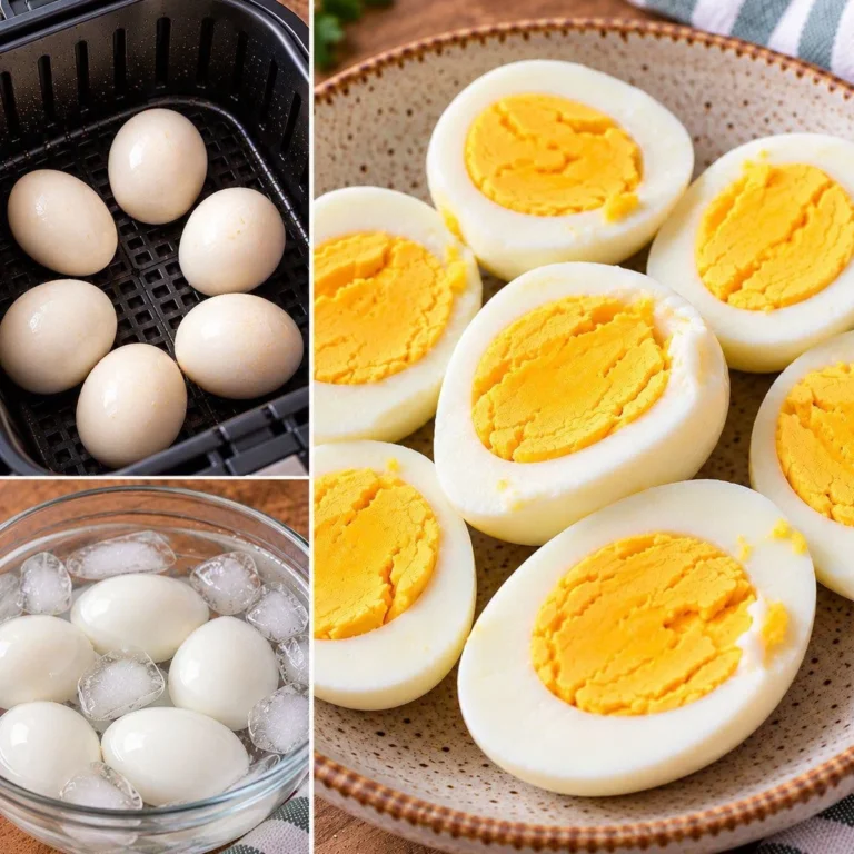 Air Fryer Hard Boiled Eggs